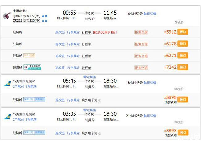 玛丽塔路线