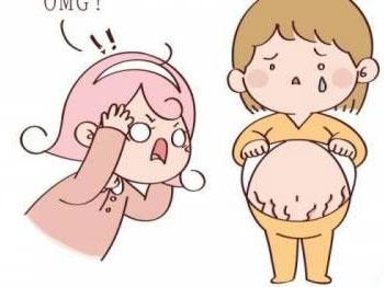 开始长妊娠纹的先兆图