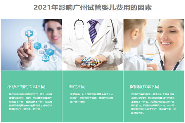 2022年影响广州试管婴儿费用的因素
