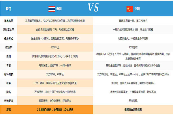海外试管婴儿费用明细